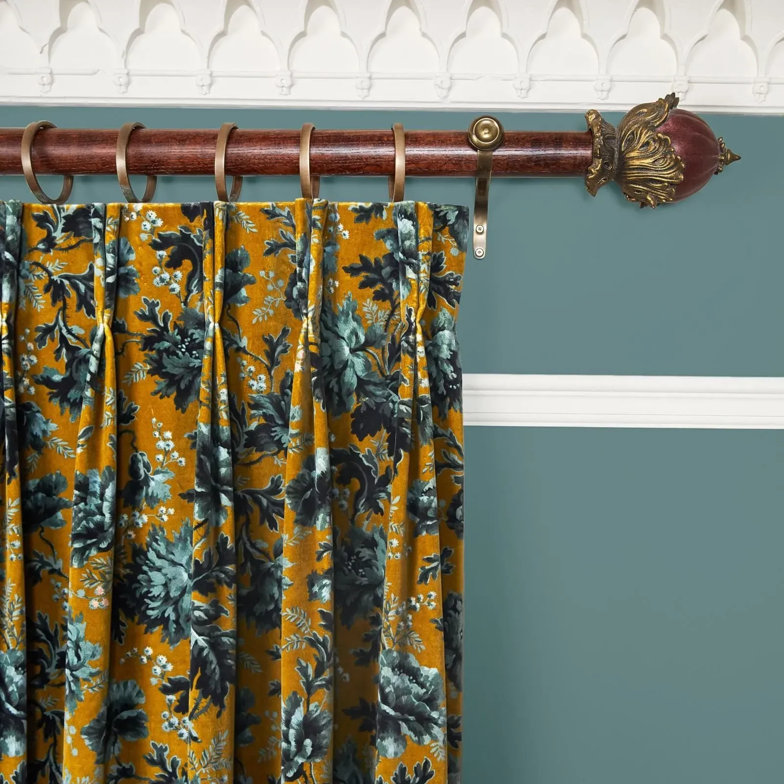 OPIA Velvet Curtain - Bronze image