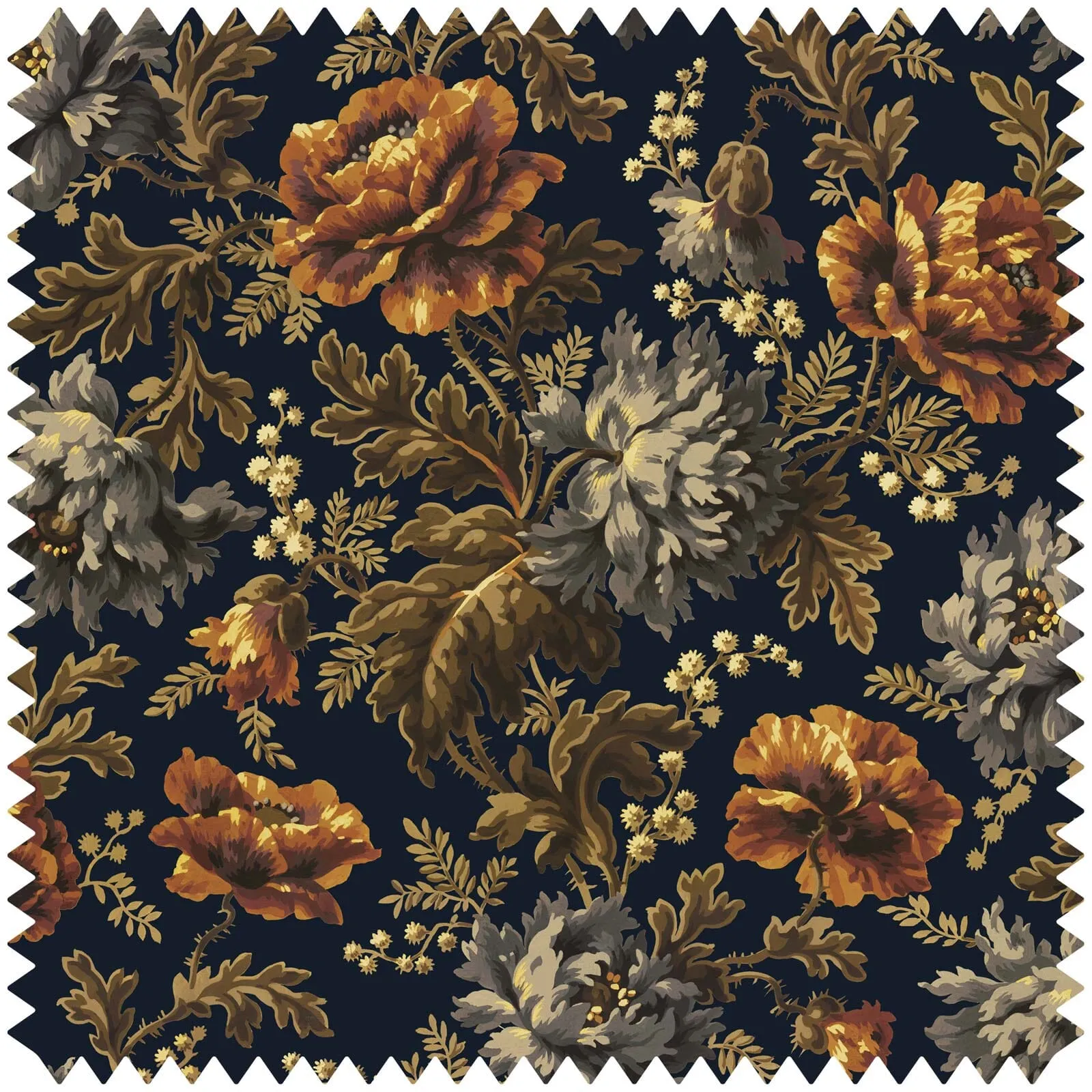 OPIA Velvet Fabric - Midnight Blue, Cotton Blend product
