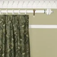 Persephone Jacquard Curtain - Verdigris