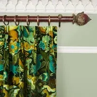 PHANTASIA Velvet Curtain - Emerald Green
