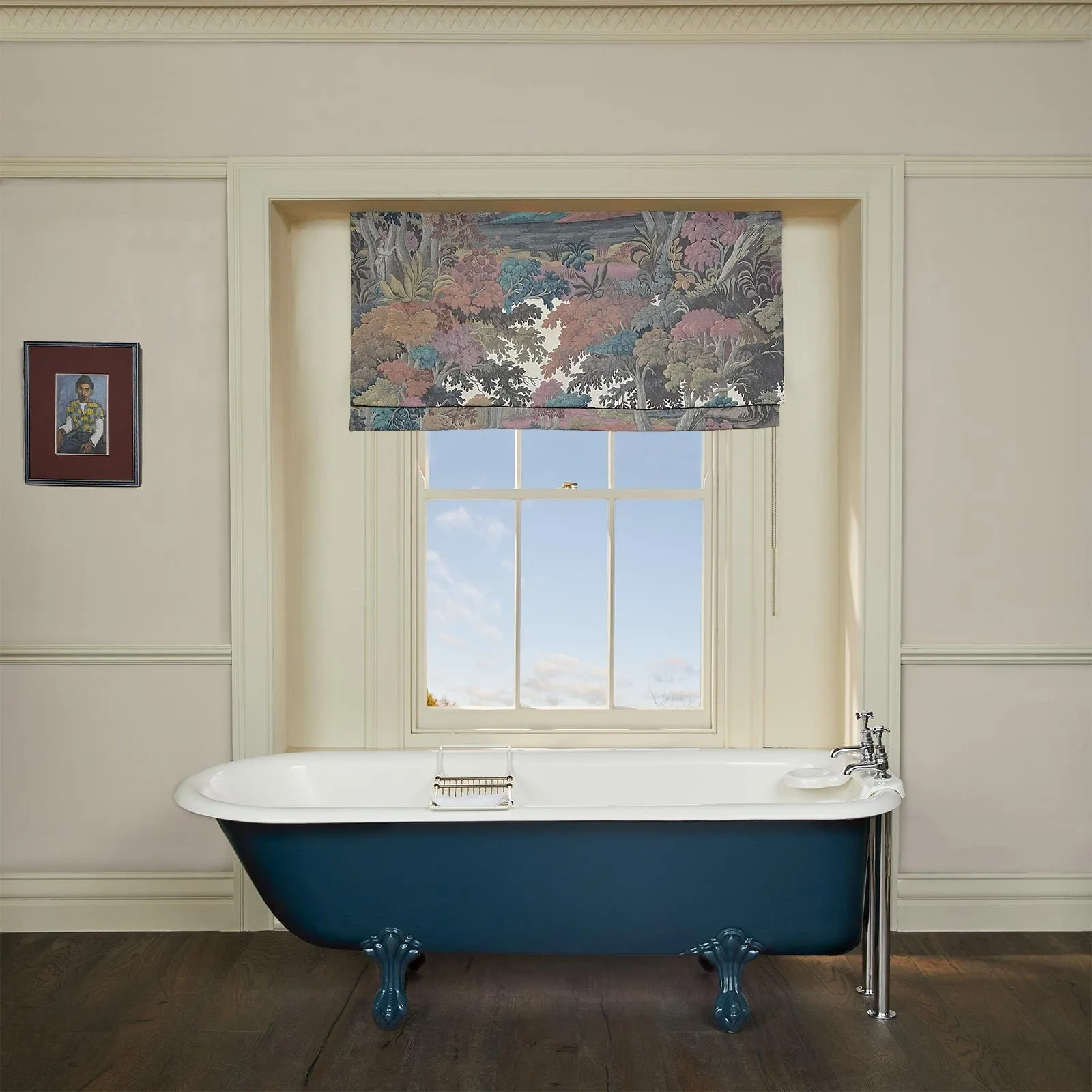 PLANTASIA Roman Blind - Prism, Cotton Linen image