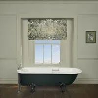 PLANTASIA Roman Blind - Sage, Cotton Linen