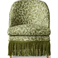QUERCUS Fireplace Pull-up Chair - Juniper, Linen