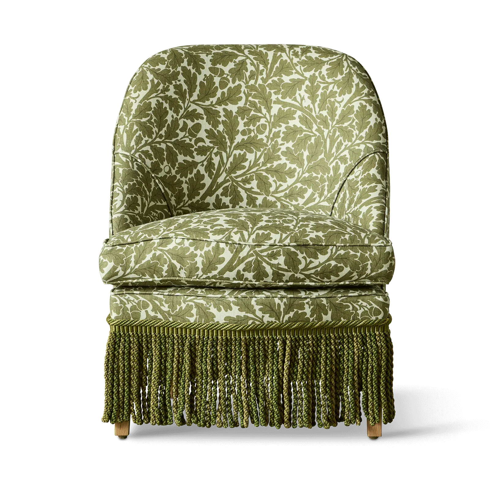 QUERCUS Fireplace Pull-up Chair - Juniper, Linen image