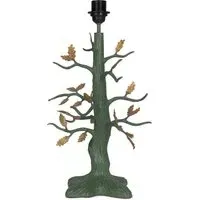 QUERCUS Lampstand - Verdigris, Resin