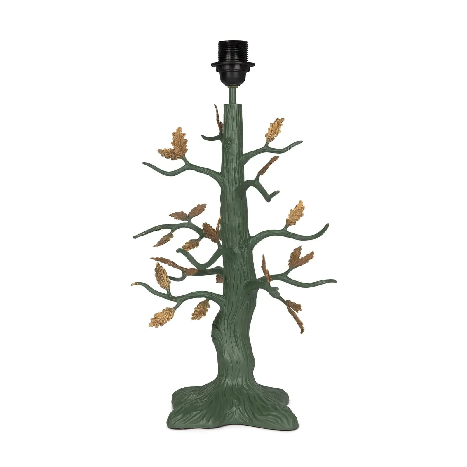 QUERCUS Lampstand - Verdigris, Resin image