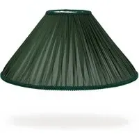 ROMILY Pleated Lampshade - Moss, Silk