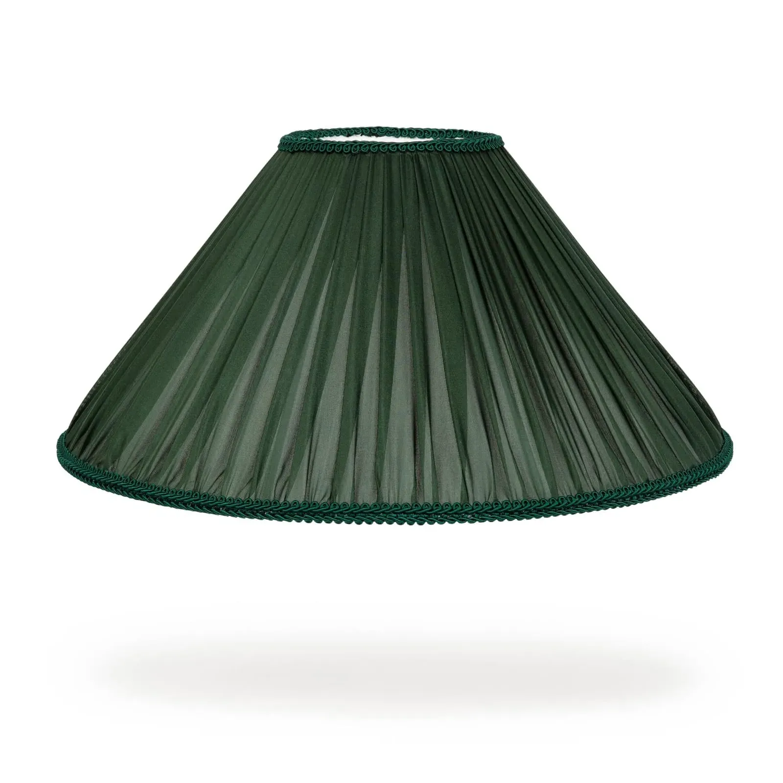 ROMILY Pleated Lampshade - Moss, Silk image