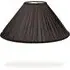 ROMILY Pleated Lampshade - Noir, Silk