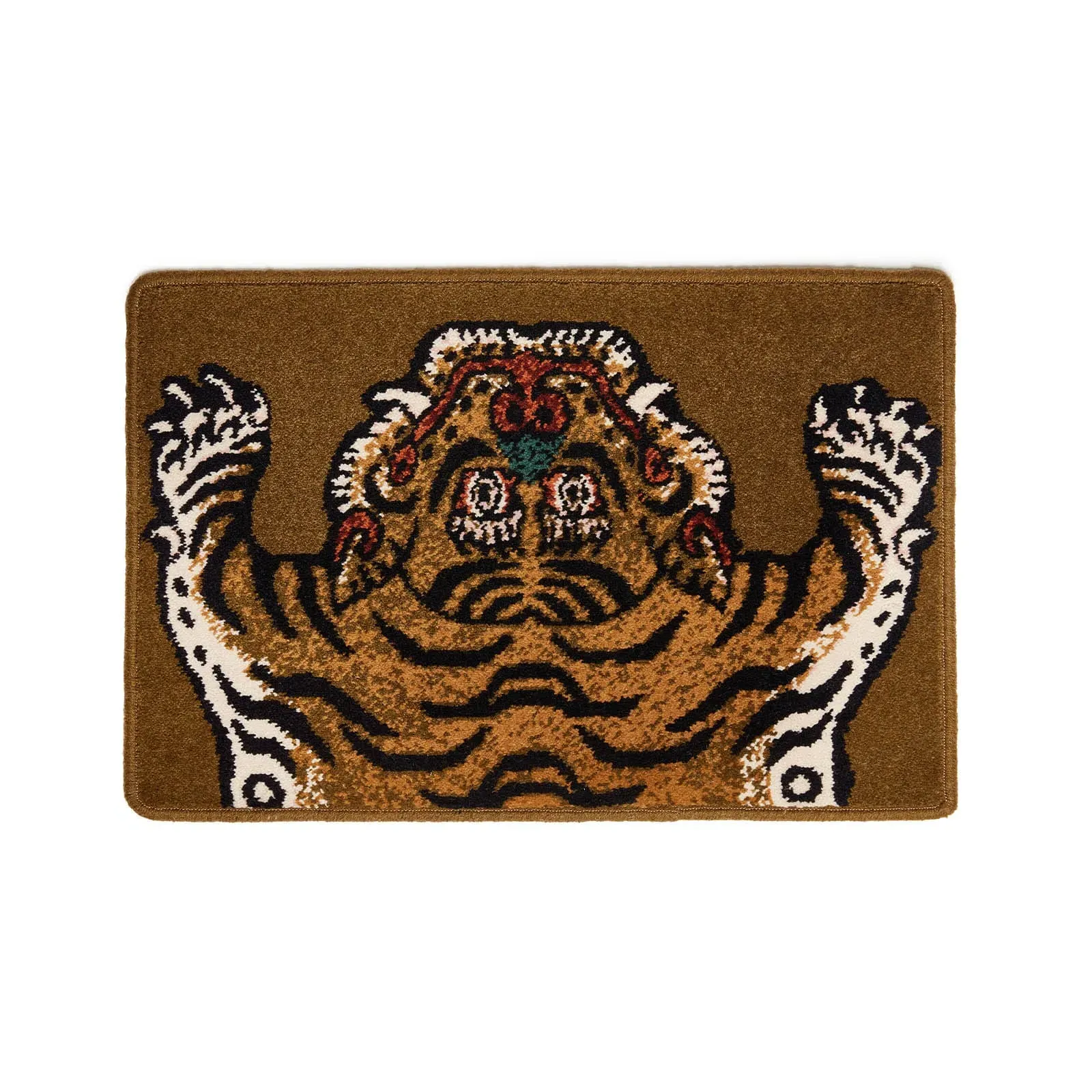 SABER Doormat - Khaki, Wool image