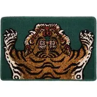 Saber Doormat - Petrol, Wool