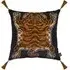 SABER Medium Tassel Velvet Cushion - Noir