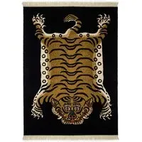 SABER Rug - Black, Wool