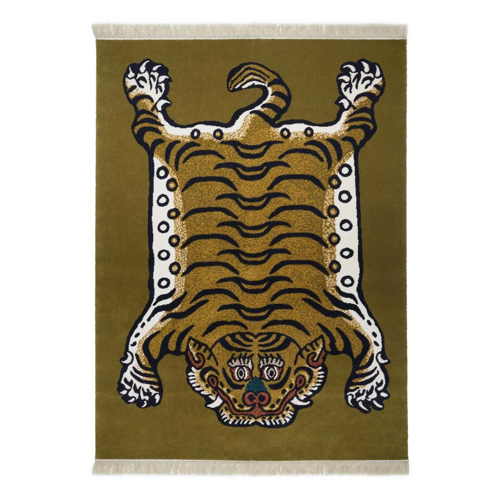 Saber Rug - Khaki, Wool image