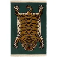 Saber Rug - Petrol, Wool