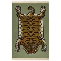 Saber Rug - Sage, Wool