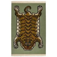 Saber Rug - Sage, Wool