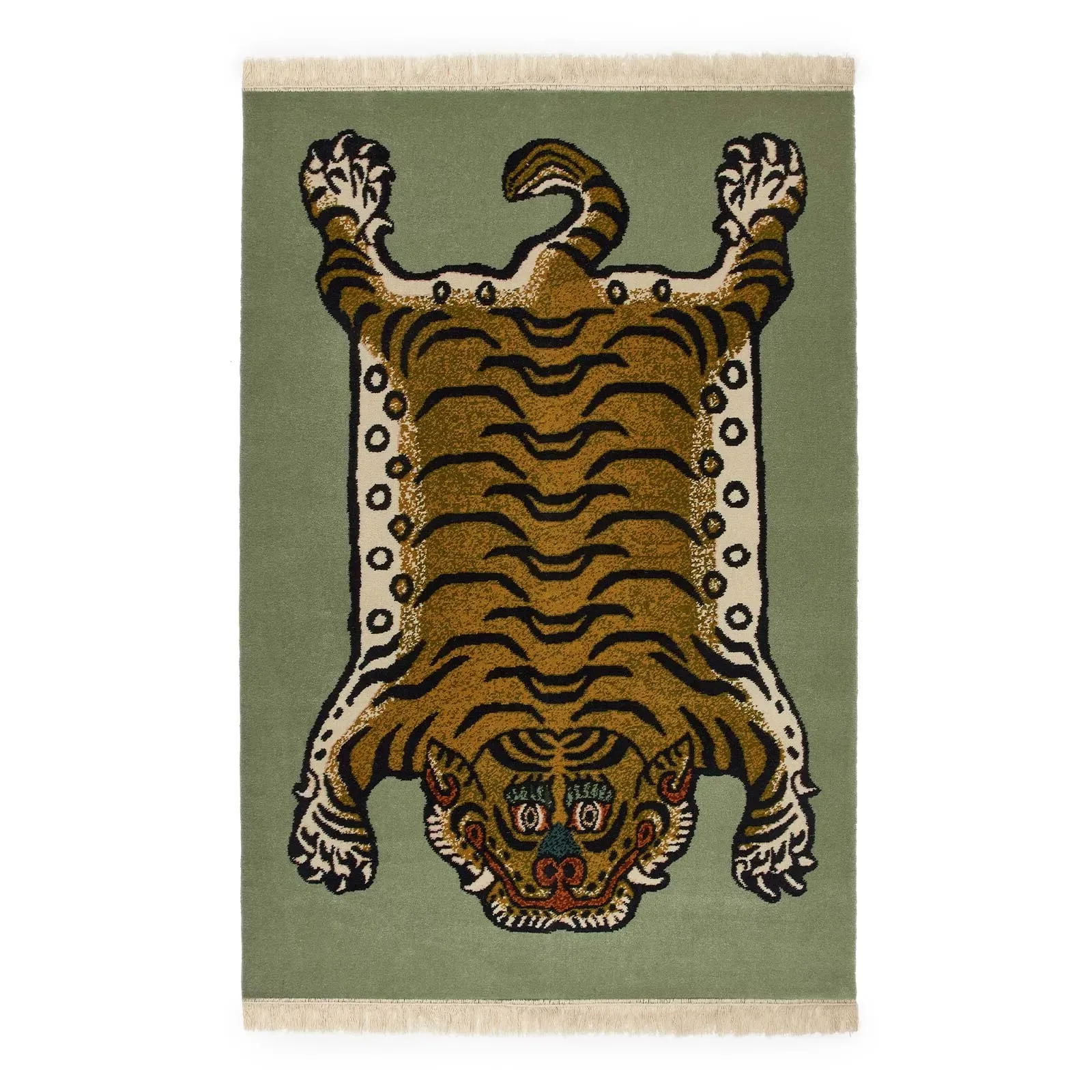 Saber Rug - Sage, Wool