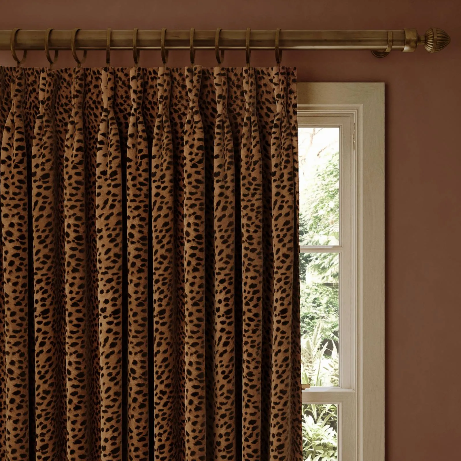 Savanna Velvet Curtain - Cosmos product