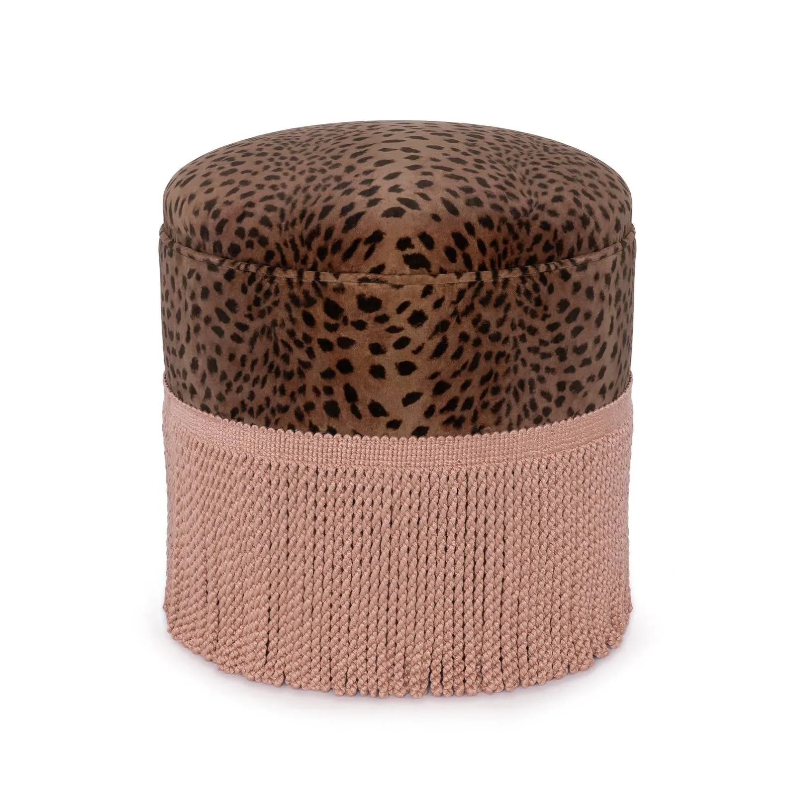 Savanna Velvet Ottoman - Cosmos product