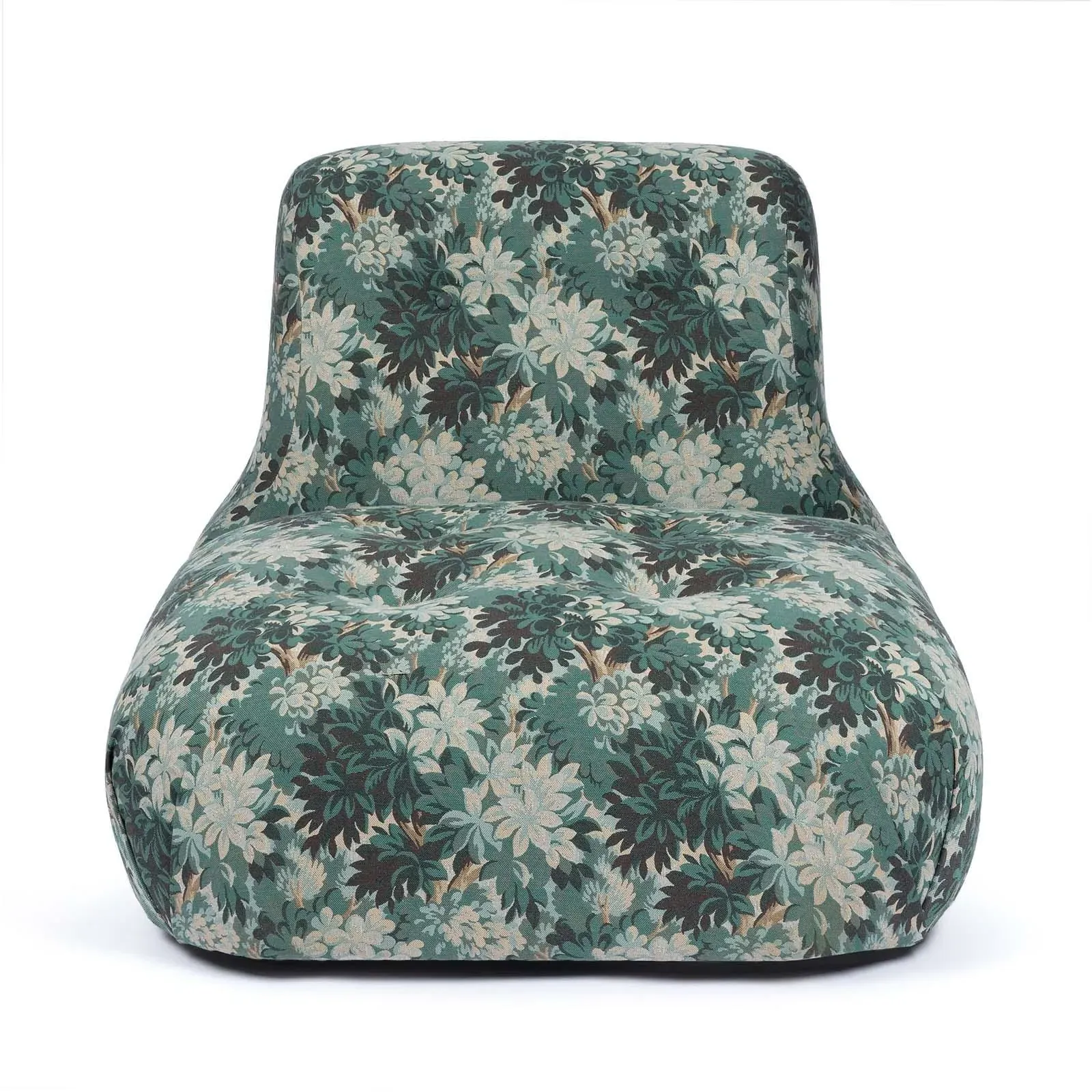 Silva Jacquard Castle Chair - Verde