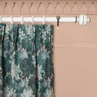 Silva Jacquard Curtain - Cerulean
