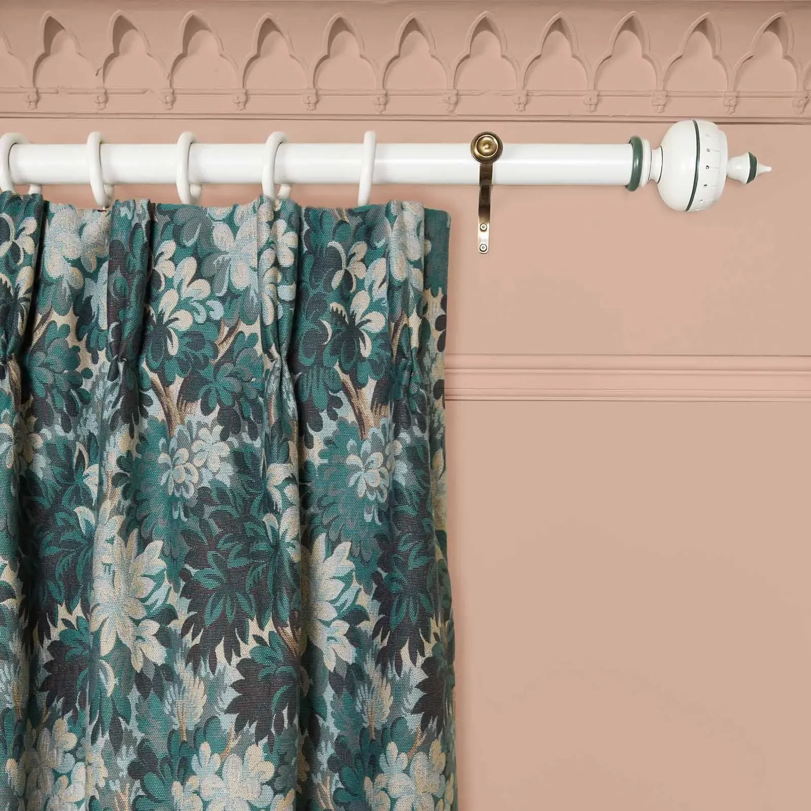 Silva Jacquard Curtain - Cerulean image