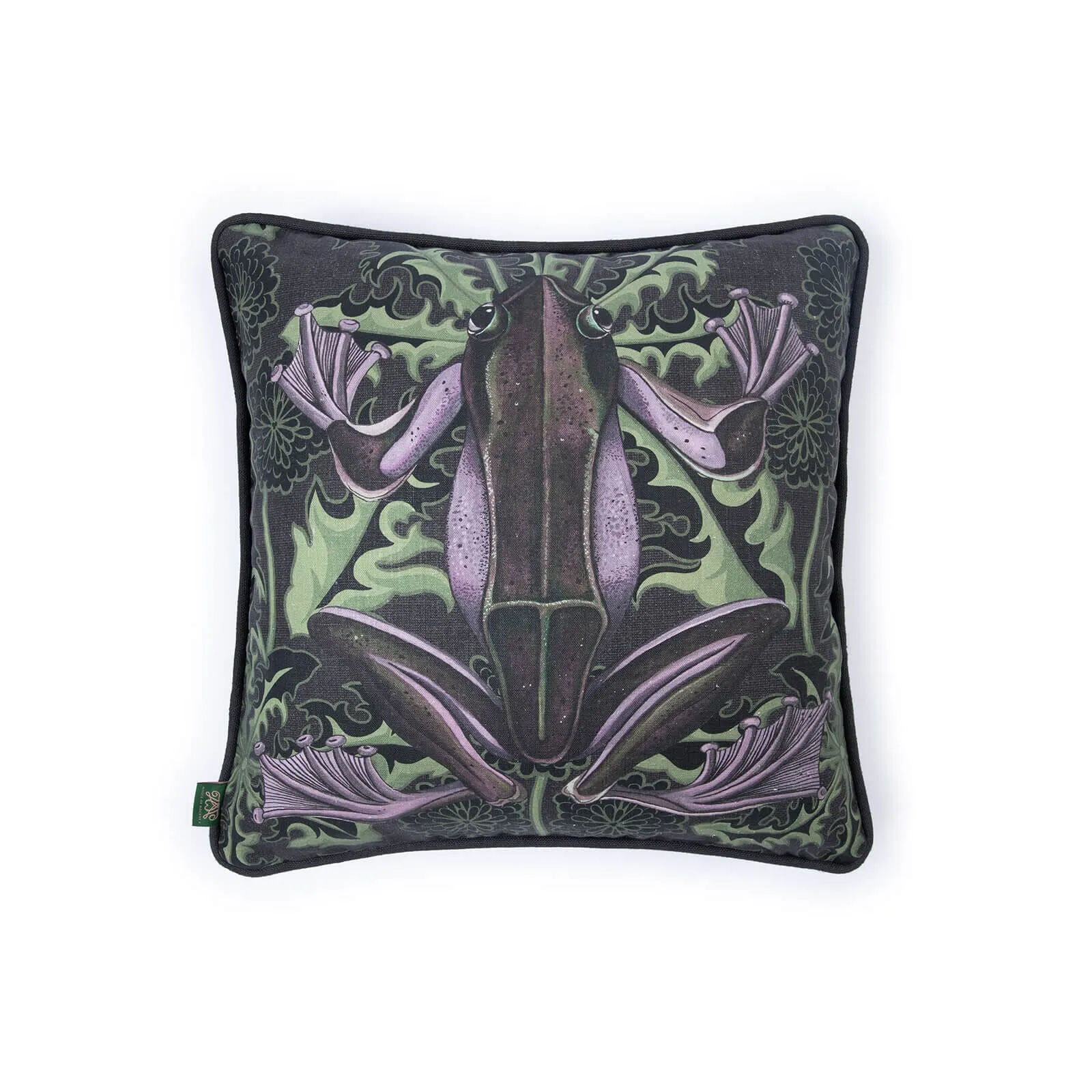 TARAXA AMPHIBIA Medium Cushion - Noir, Hemp