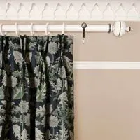 TARAXA Cotton Linen Curtain - Noir