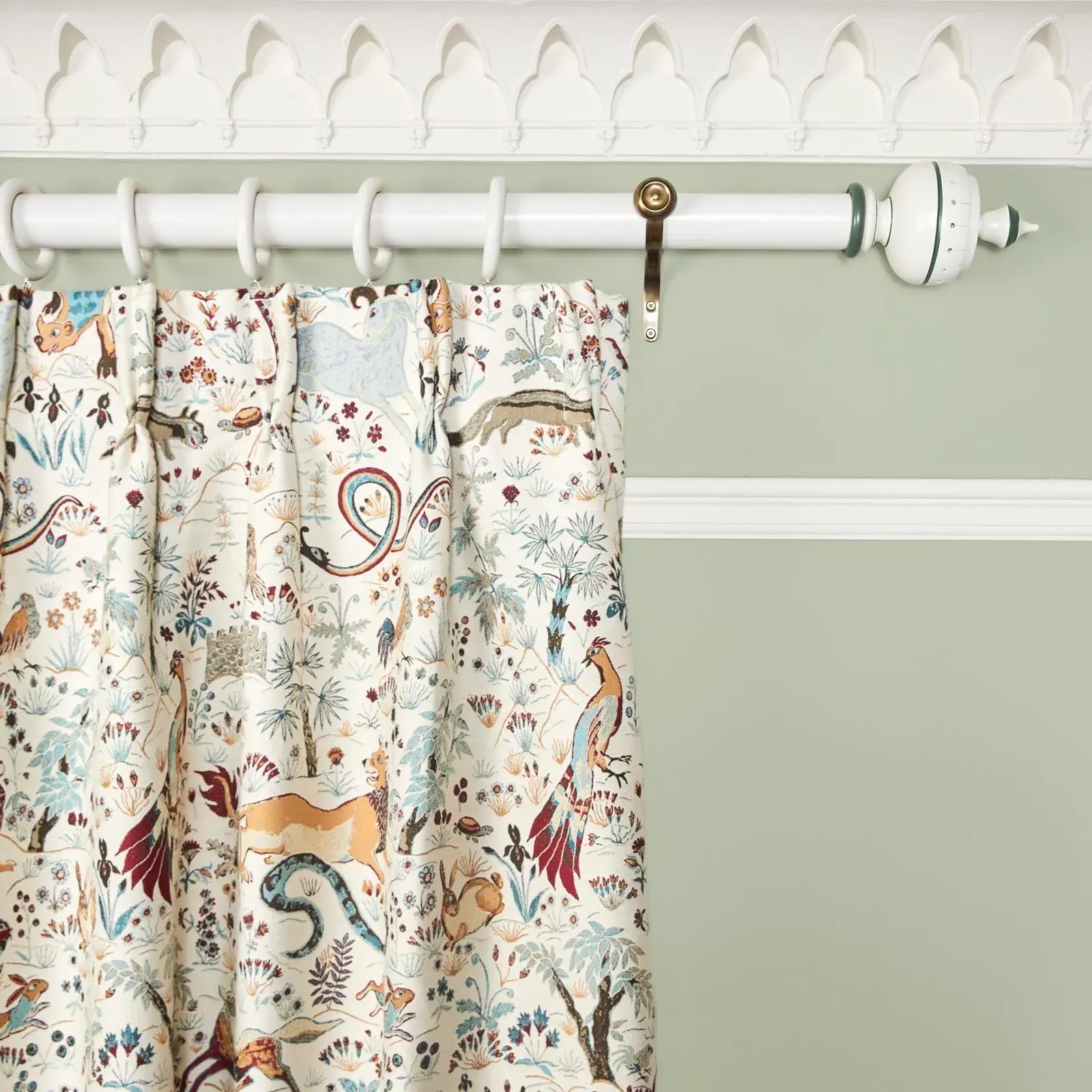 Trematonia Jacquard Curtain - Ecru image