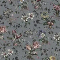 TULIPA Wallpaper Sample - Pewter