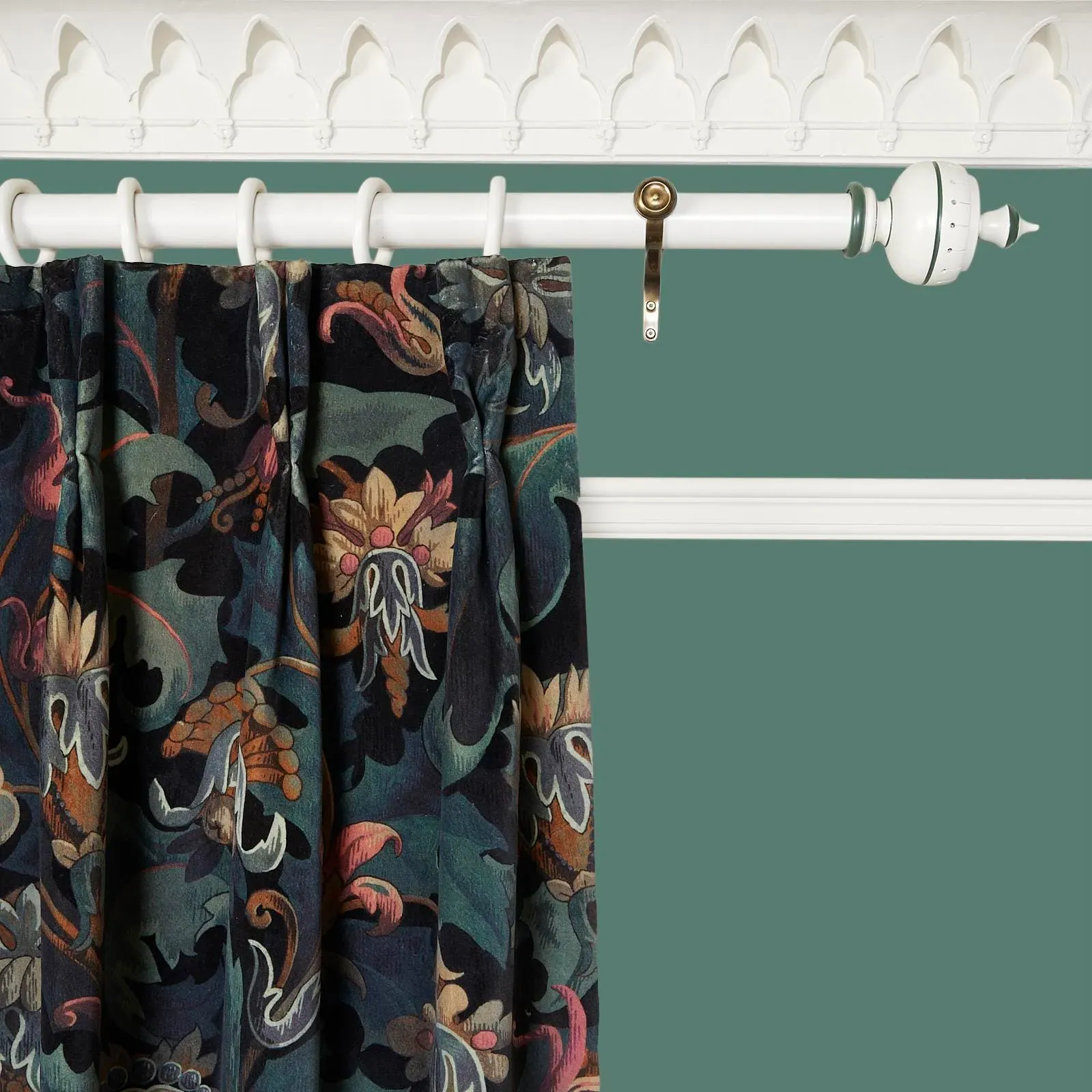 Vespertine Velvet Curtain - Apatite image