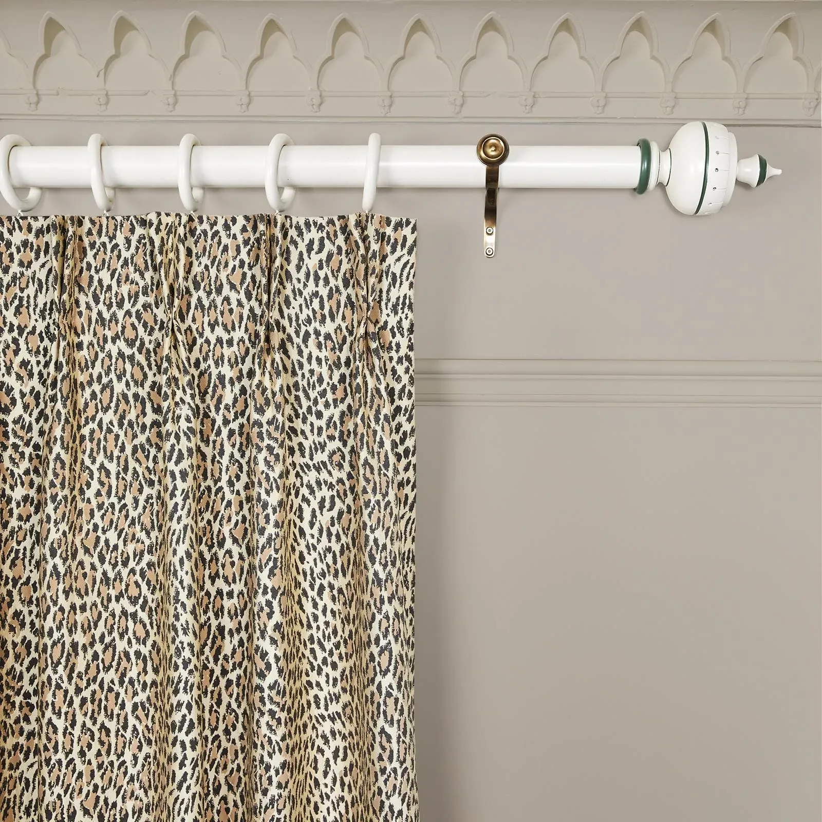 Wild Card Jacquard Curtain - Butterscotch image