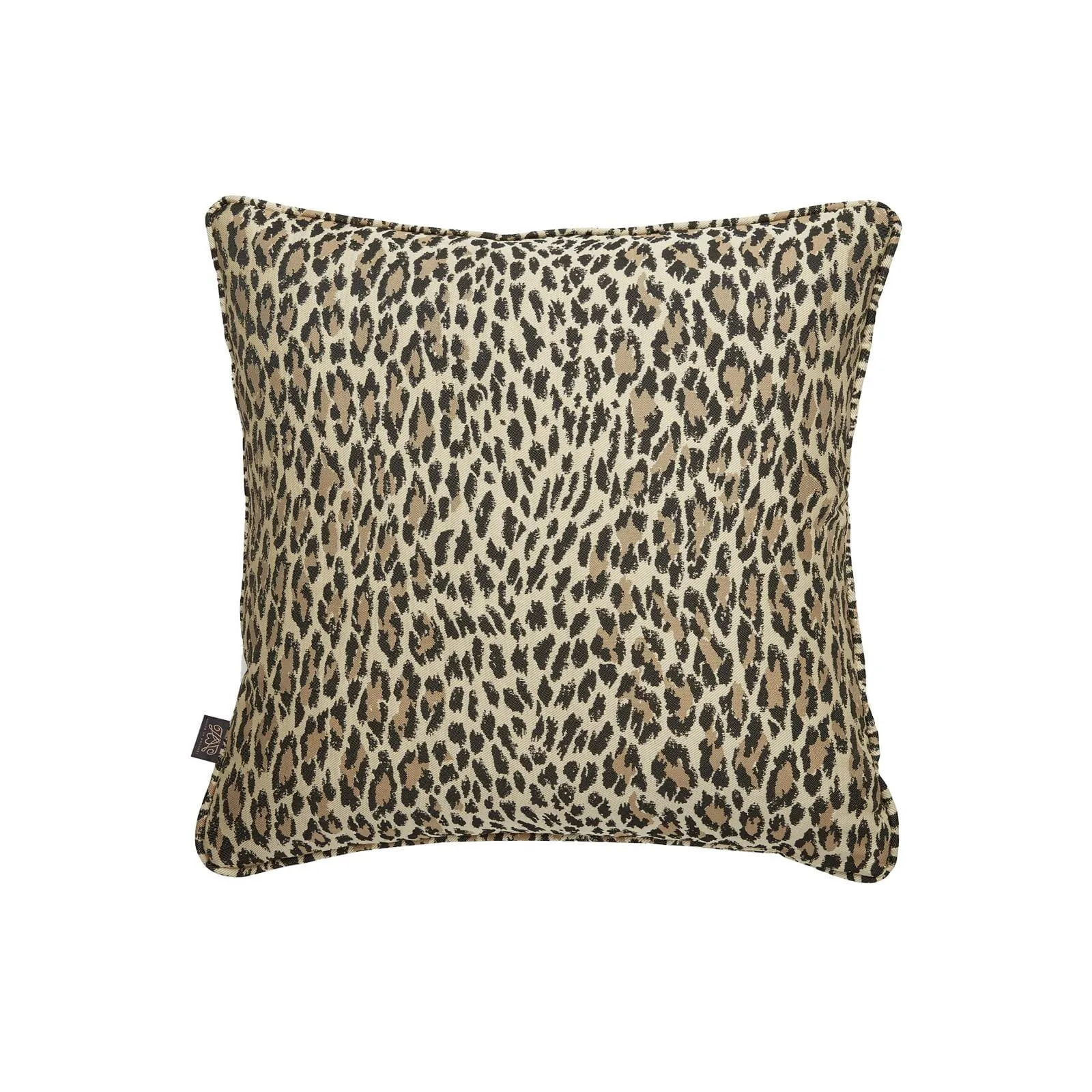 Wild Card Jacquard Cushion - Butterscotch image