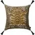 Wild Saber Large Tassel Jacquard Cushion - Butterscotch