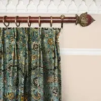 ZANJAN Velvet Curtain - Sapphire