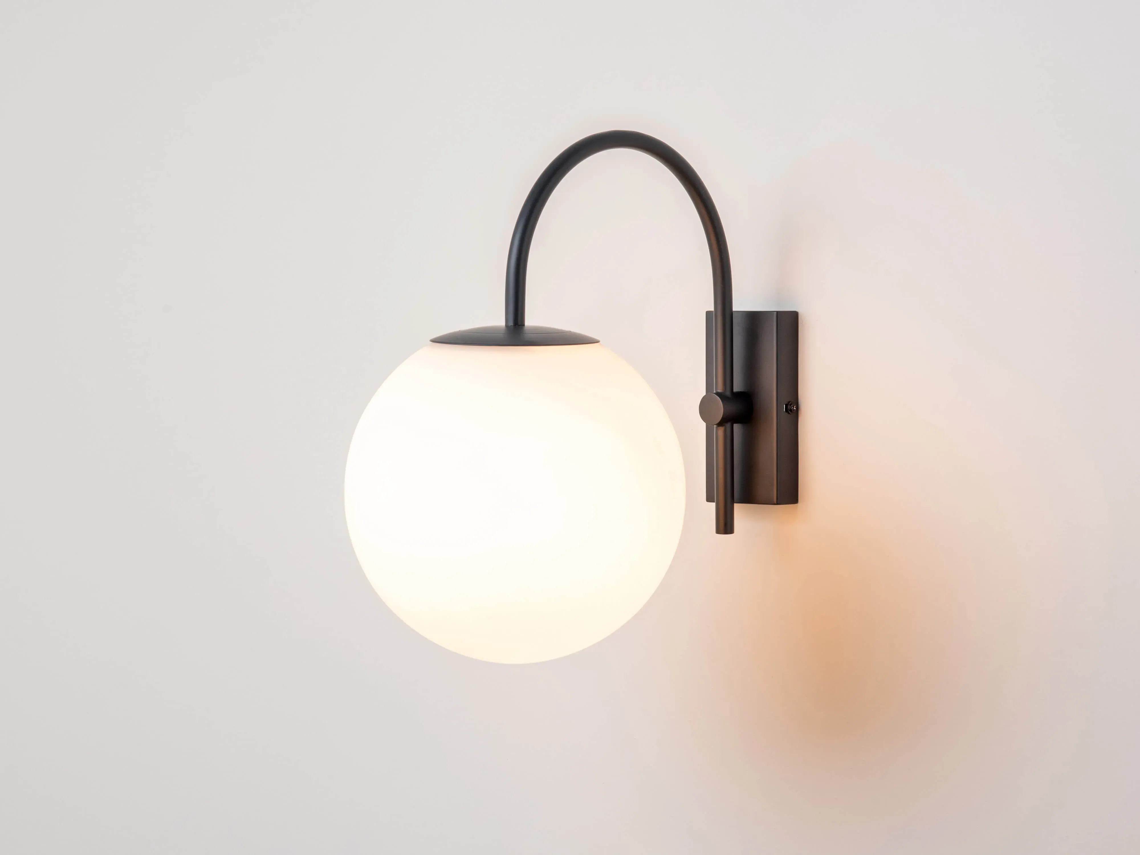 charcoal-grey-hanging-globe-wall-light image