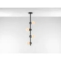 Angled Ceiling Light - Charcoal Grey, Metal