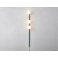 Bar Opal Ball Wall Light - Pine