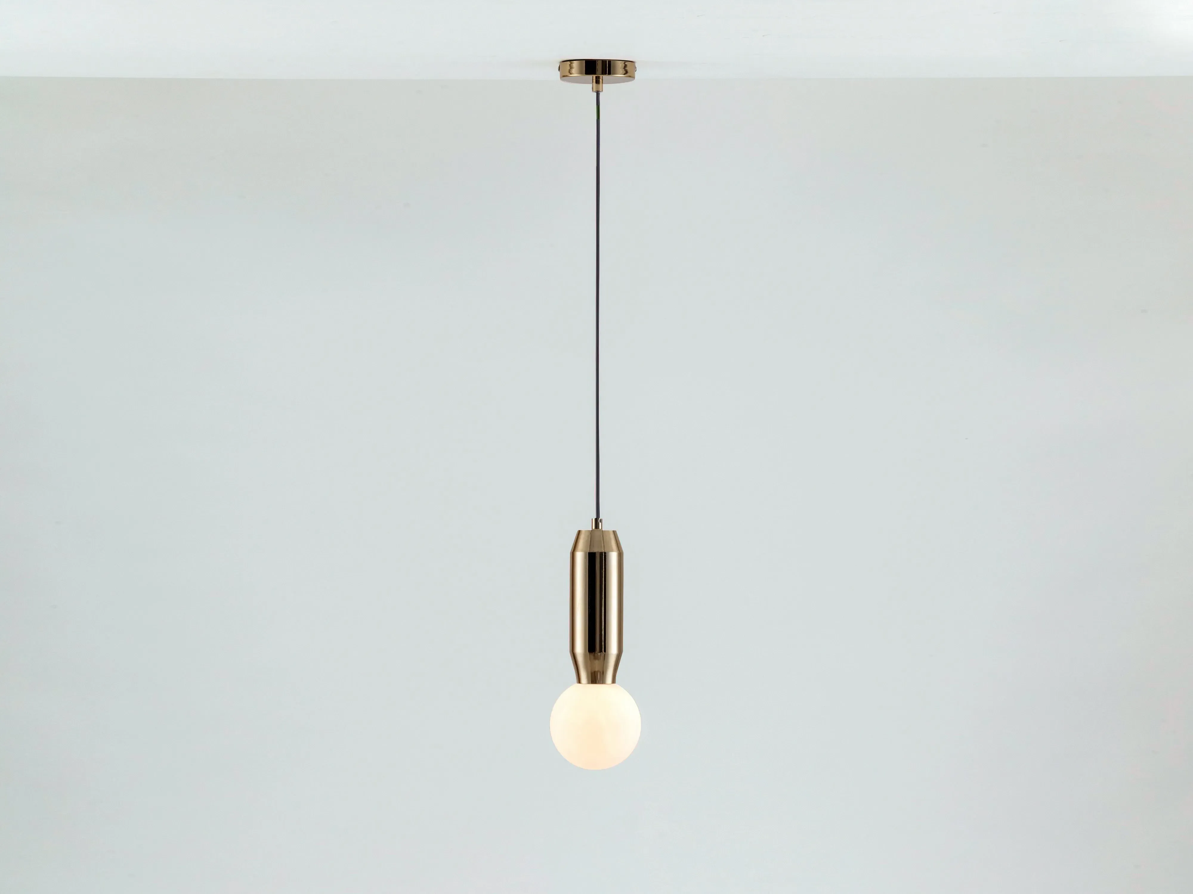 Brass Pendant Ceiling Light - Brass image