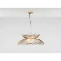 Cage Ceiling Light - Brass