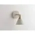 Cone Wall Light with Adjustable Arm - Sand Grey