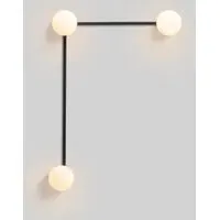 Corner Wall Light - Charcoal Grey, Metal