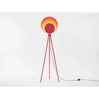 Diffuser Floor Lamp - Coral Red