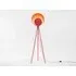 Diffuser Floor Lamp - Coral Red
