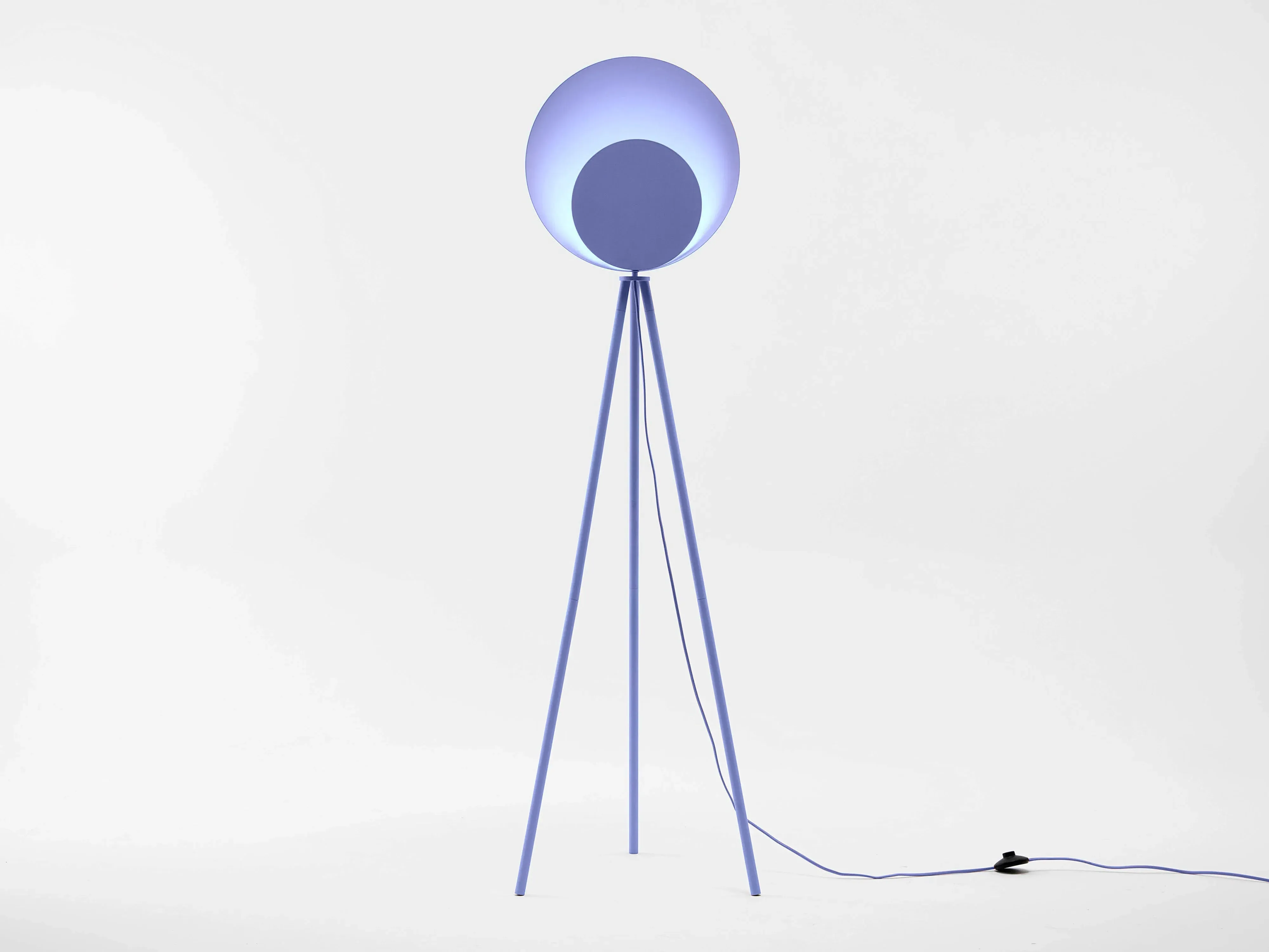 Diffuser Floor Lamp - Lilac Blue image