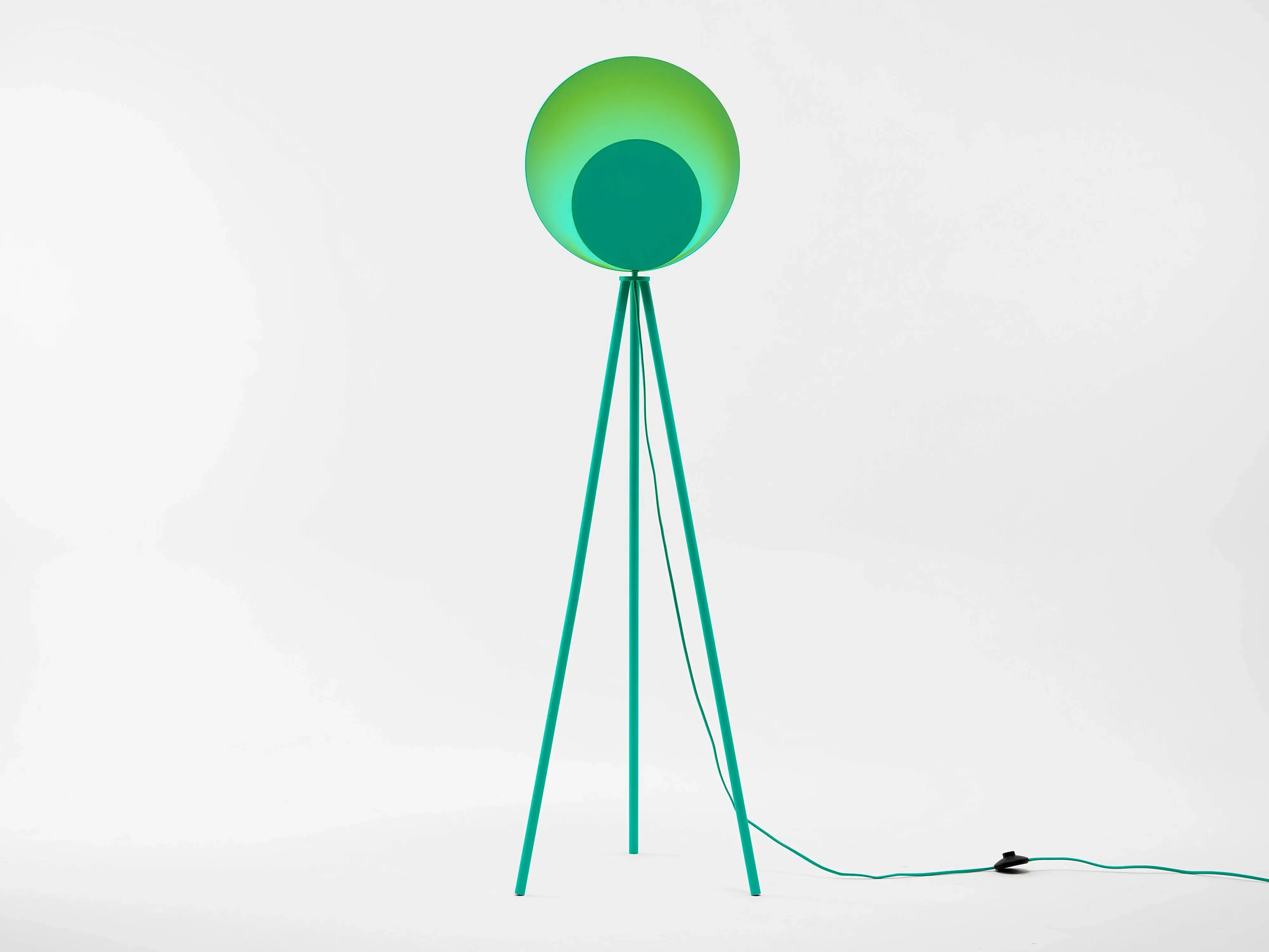 Diffuser Floor Lamp - Sea Green