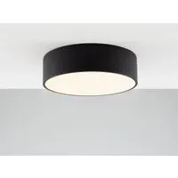 Diffuser Flush Ceiling Light - Charcoal Grey