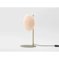 Ellipse Table Lamp - Brass, Opal Glass