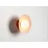Emma Gurner Flush Pleat Wall Light - Burnt Orange